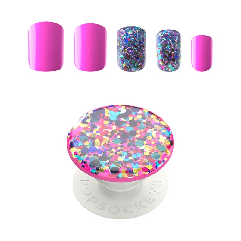 PopSockets Nails + PopGrip Confetti Party image number 1